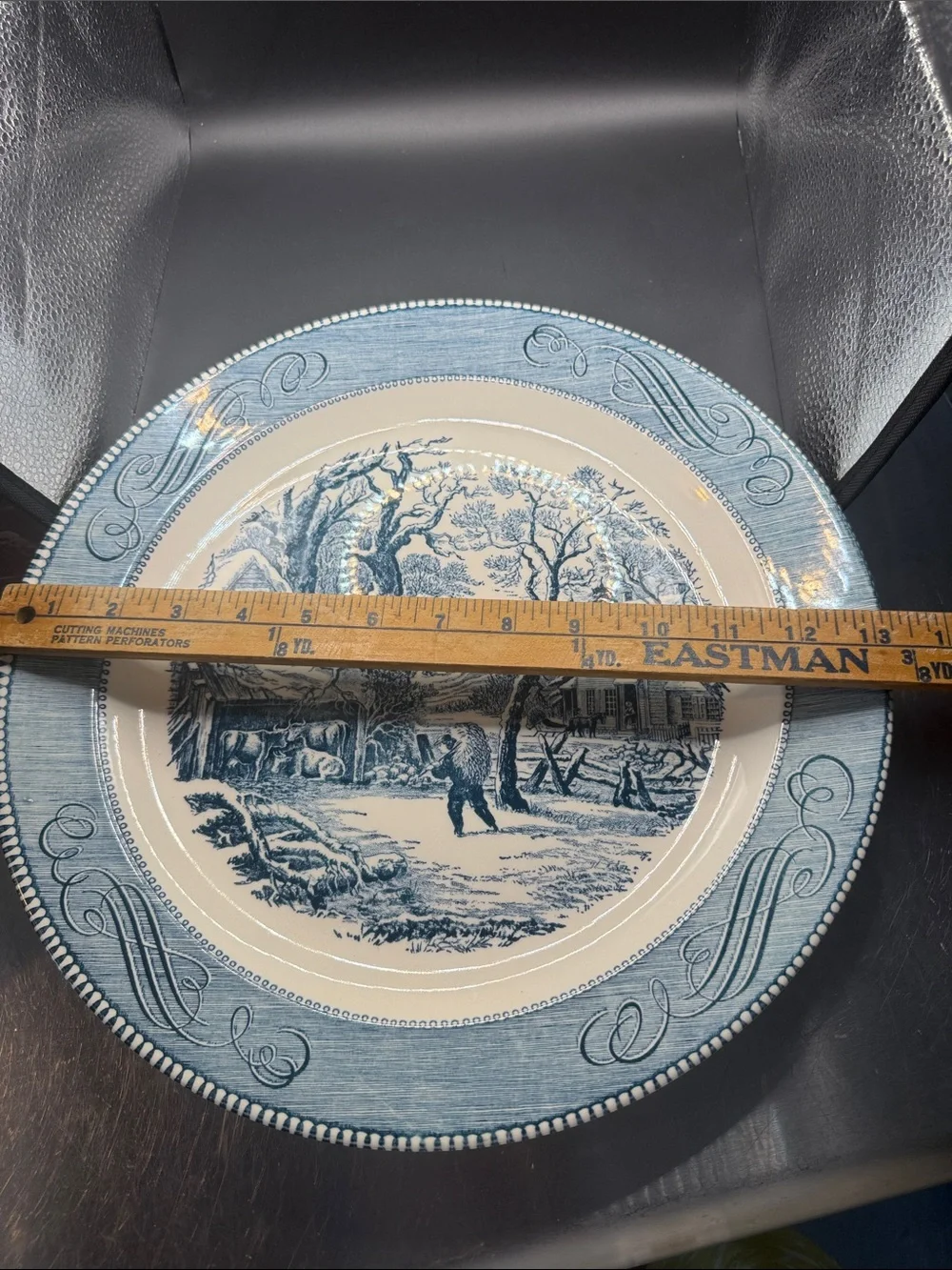 Currier & Ives Serving Platter